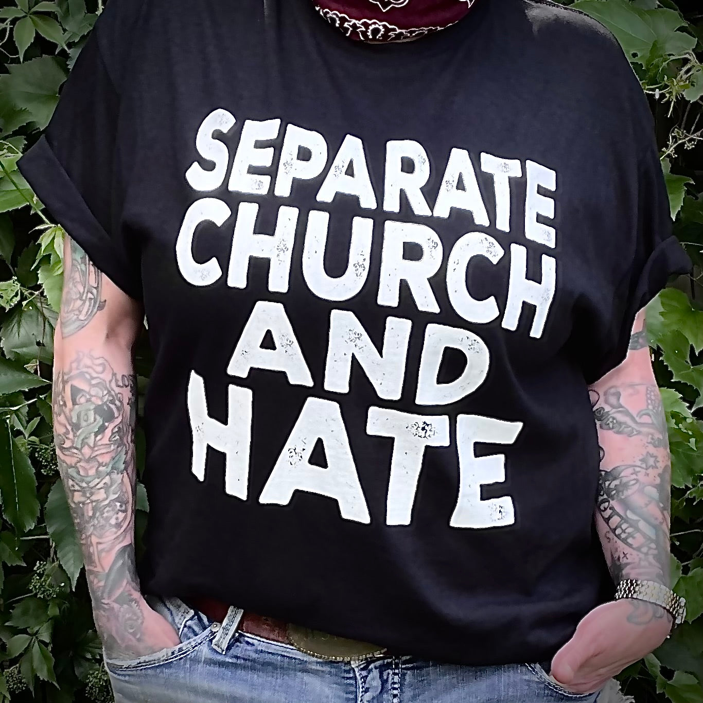 Separate Church and Hate tee