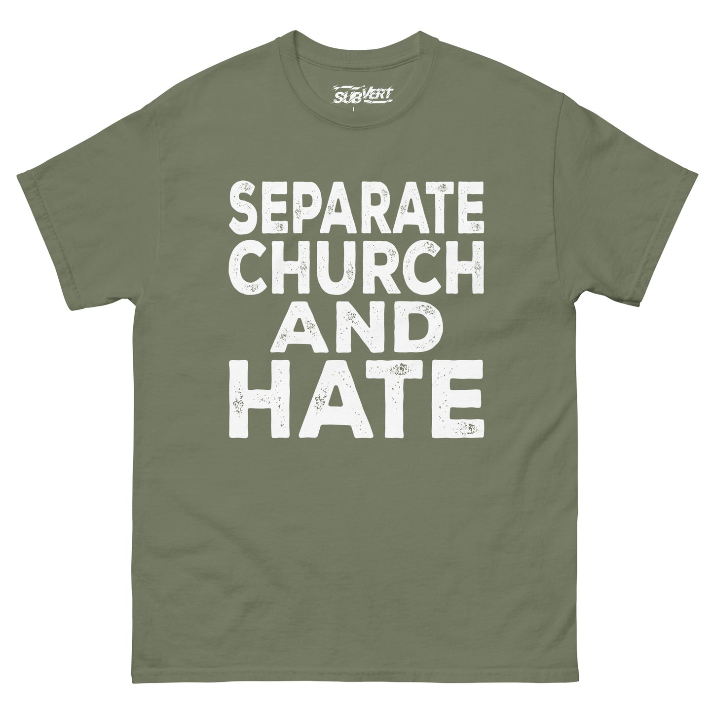 Separate Church and Hate tee